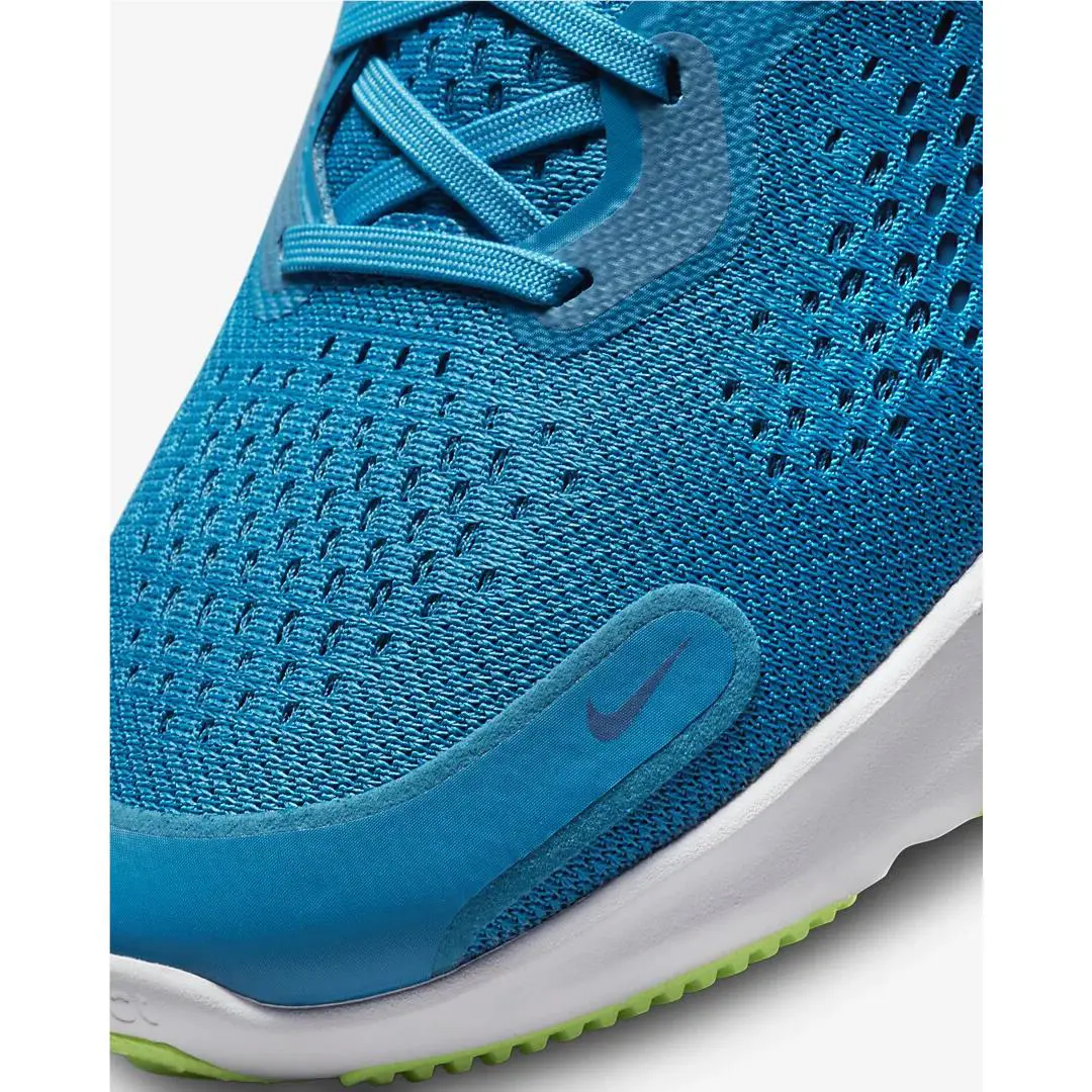 Nike shoes - Nike React Miler 2 - React Miler - CW7121 402 - Imperial Blue/Court Blue-White-Lime Glow (UPC: 195242121078) 5