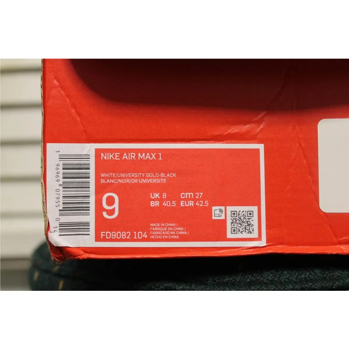 Nike shoes - Nike Air Max 1 - Air Max - FD9082-104 - White 8