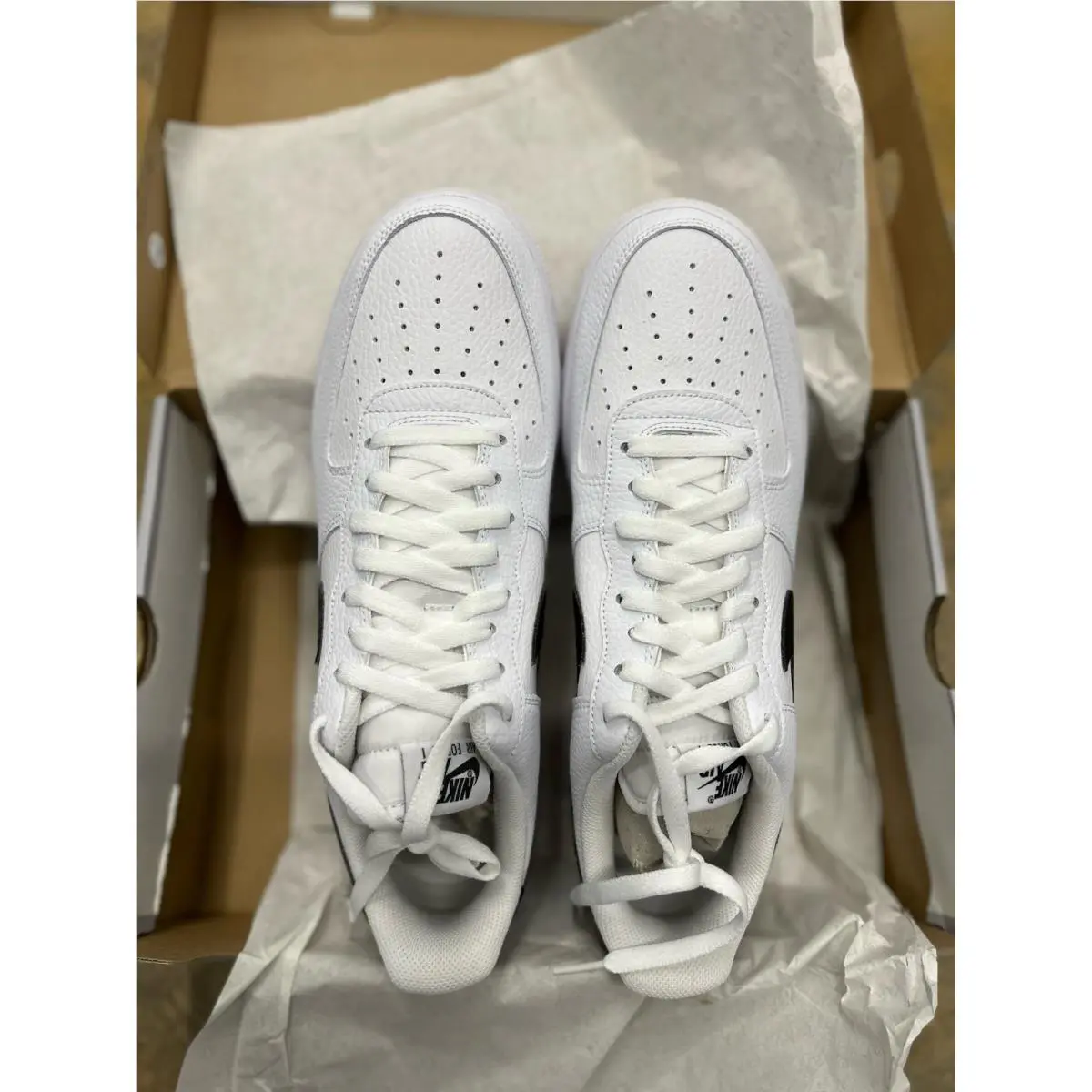 Nike shoes - Nike Air Force 1 `07 - CT2302-100 - White (UPC: 0194499063148) 5