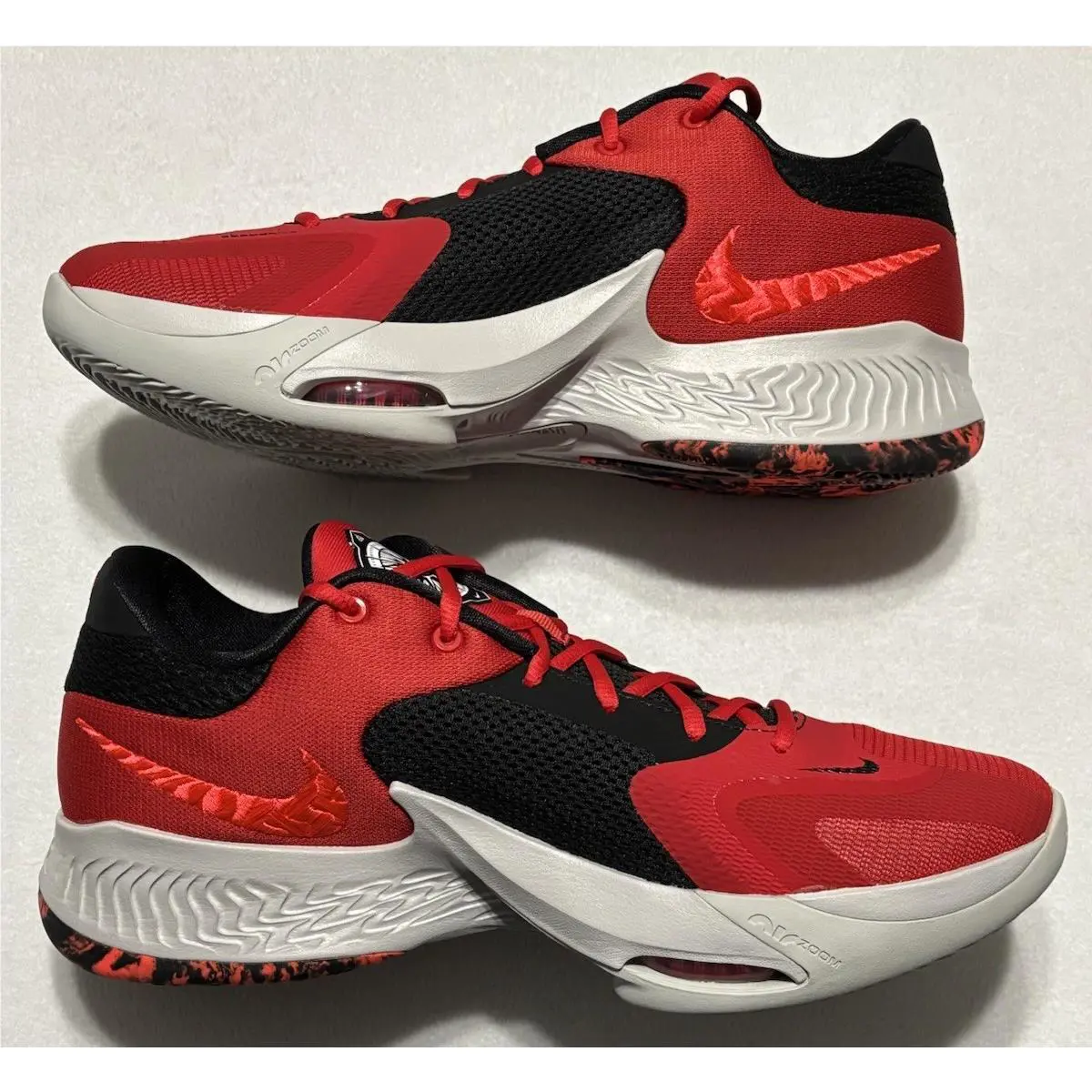 Nike shoes - Nike Zoom Freak - Zoom Freak - DJ6149-600 - University Red/Safety Orange/Black/Bright Crimson 2