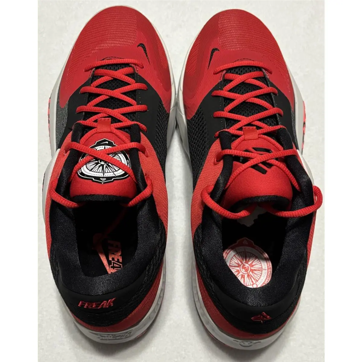 Nike shoes - Nike Zoom Freak - Zoom Freak - DJ6149-600 - University Red/Safety Orange/Black/Bright Crimson 3