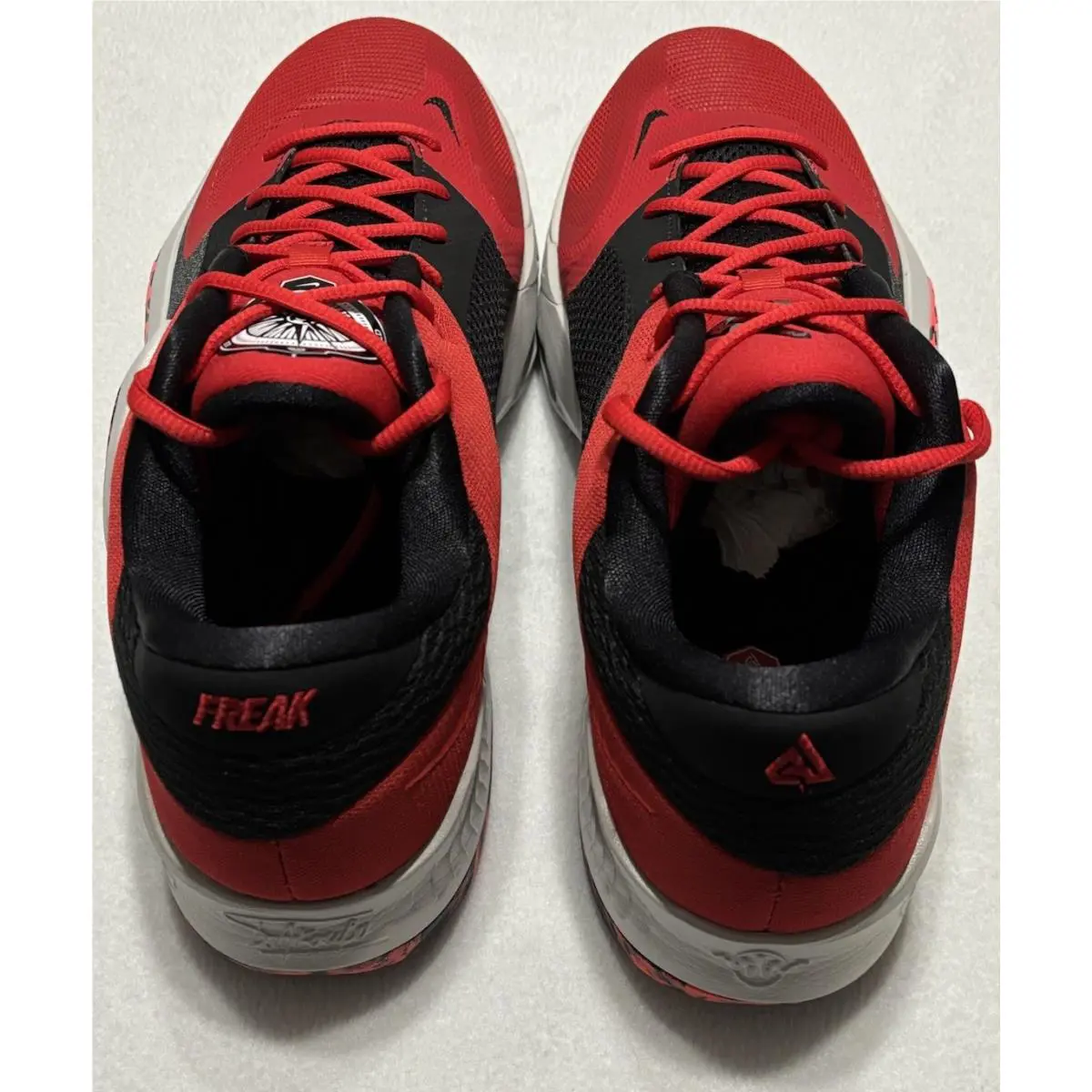 Nike shoes - Nike Zoom Freak - Zoom Freak - DJ6149-600 - University Red/Safety Orange/Black/Bright Crimson 4