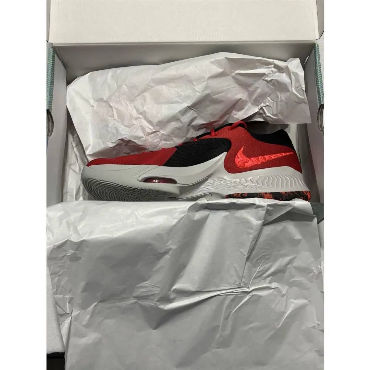 Nike shoes - Nike Zoom Freak - Zoom Freak - DJ6149-600 - University Red/Safety Orange/Black/Bright Crimson 6