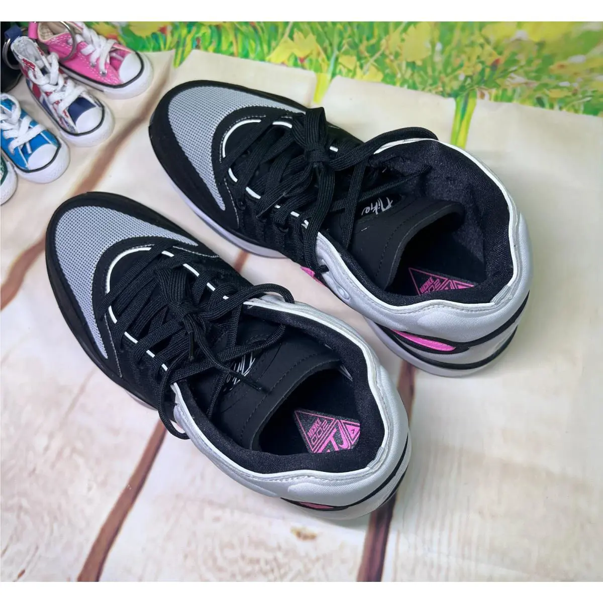 Nike shoes - Nike Air Zoom G.T.HUSTLE 2 - DJ9405-004 - Black/Pure Platinum/White/Pink Foam/Ashen Slate 2