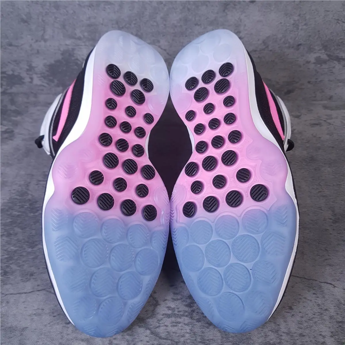 Nike shoes - Nike Air Zoom G.T.HUSTLE 2 - DJ9405-004 - Black/Pure Platinum/White/Pink Foam/Ashen Slate 3