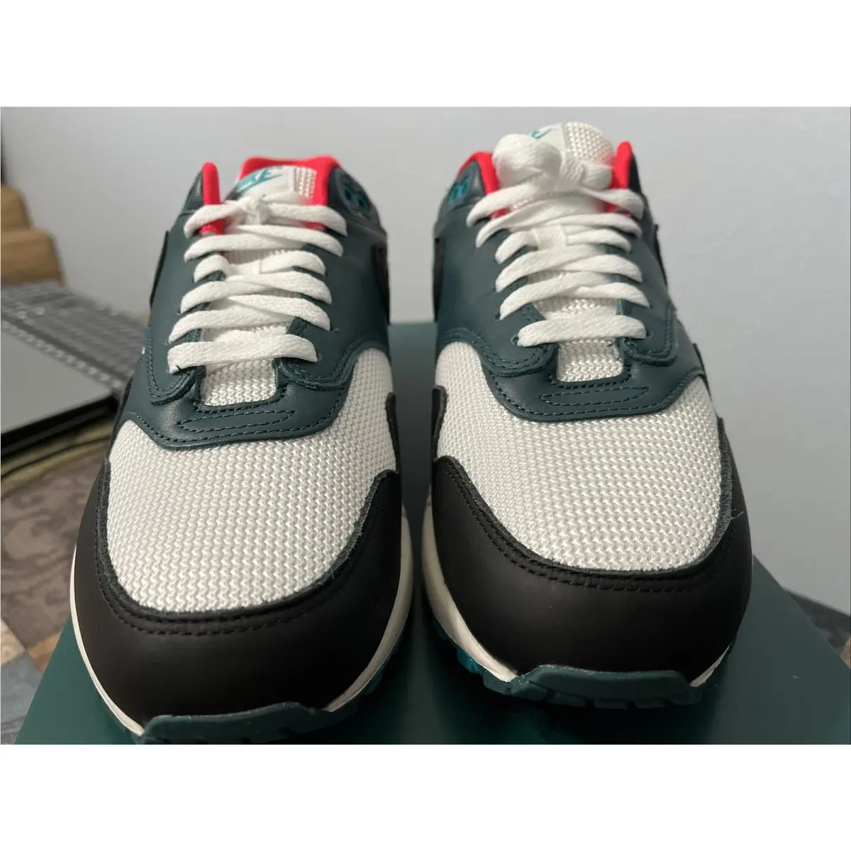 Nike shoes - Nike Air Max 1 - Air Max - FB8914-100 - Summit White Black 4