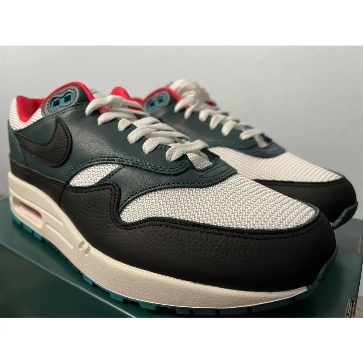 Nike shoes - Nike Air Max 1 - Air Max - FB8914-100 - Summit White Black 5