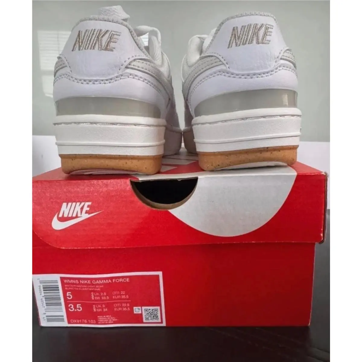 Nike shoes - Gamma Force - Gamma Force - DX9176 103 - White 4