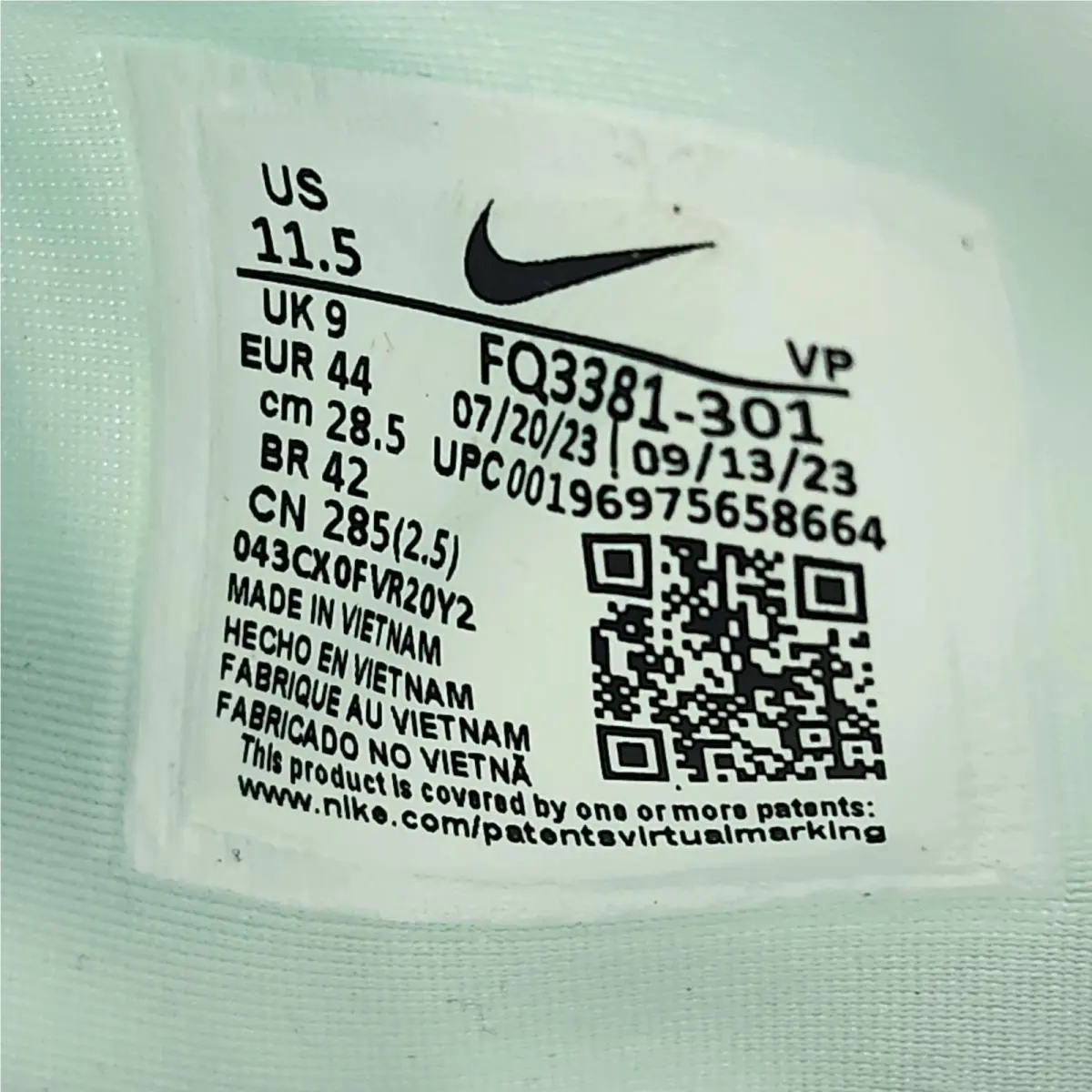 Nike shoes - Nike Sabrina 1 - Sabrina - FQ3381-301 - Blue 9