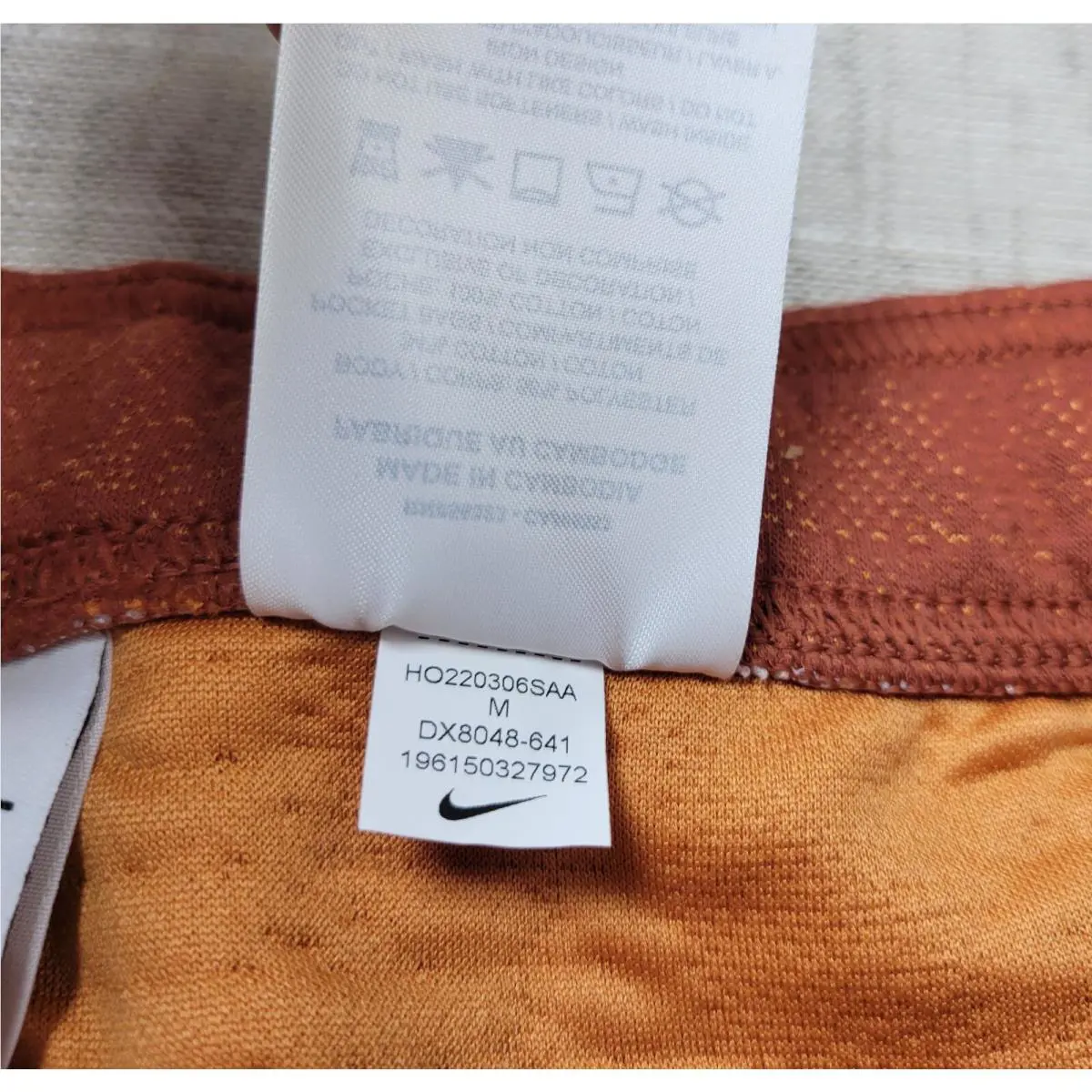 Nike clothing - Nike Tech Pack Thermafit ADV - DX8048-641 - Orange 11