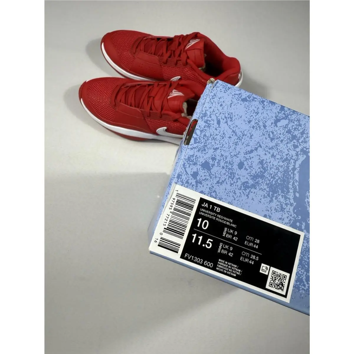 Nike shoes - Nike Ja 1 - FV1303-600 - Red (UPC: 0197595772150) 8