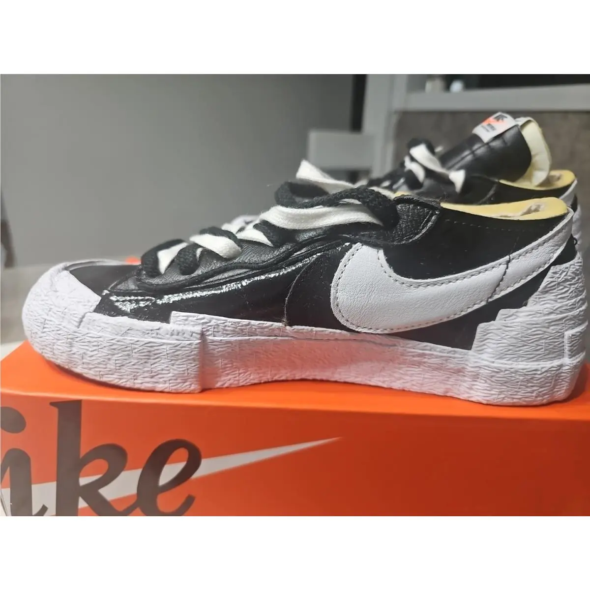 Nike shoes - Nike Blazer - Blazer - DM6443-001 - Black, _manufacturer_s: Black/White, _normalized_manufacturer_s: Black 2