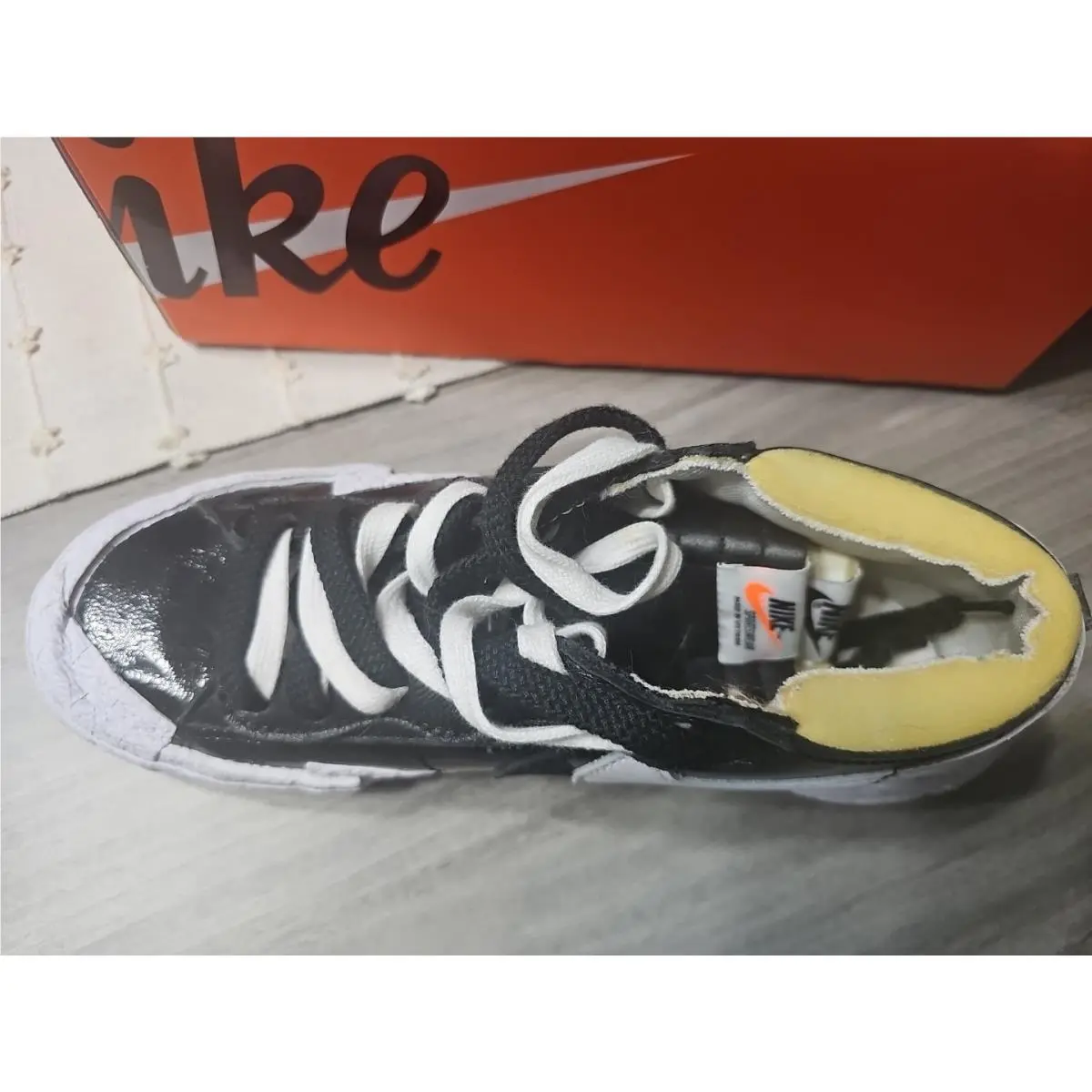 Nike shoes - Nike Blazer - Blazer - DM6443-001 - Black, _manufacturer_s: Black/White, _normalized_manufacturer_s: Black 5