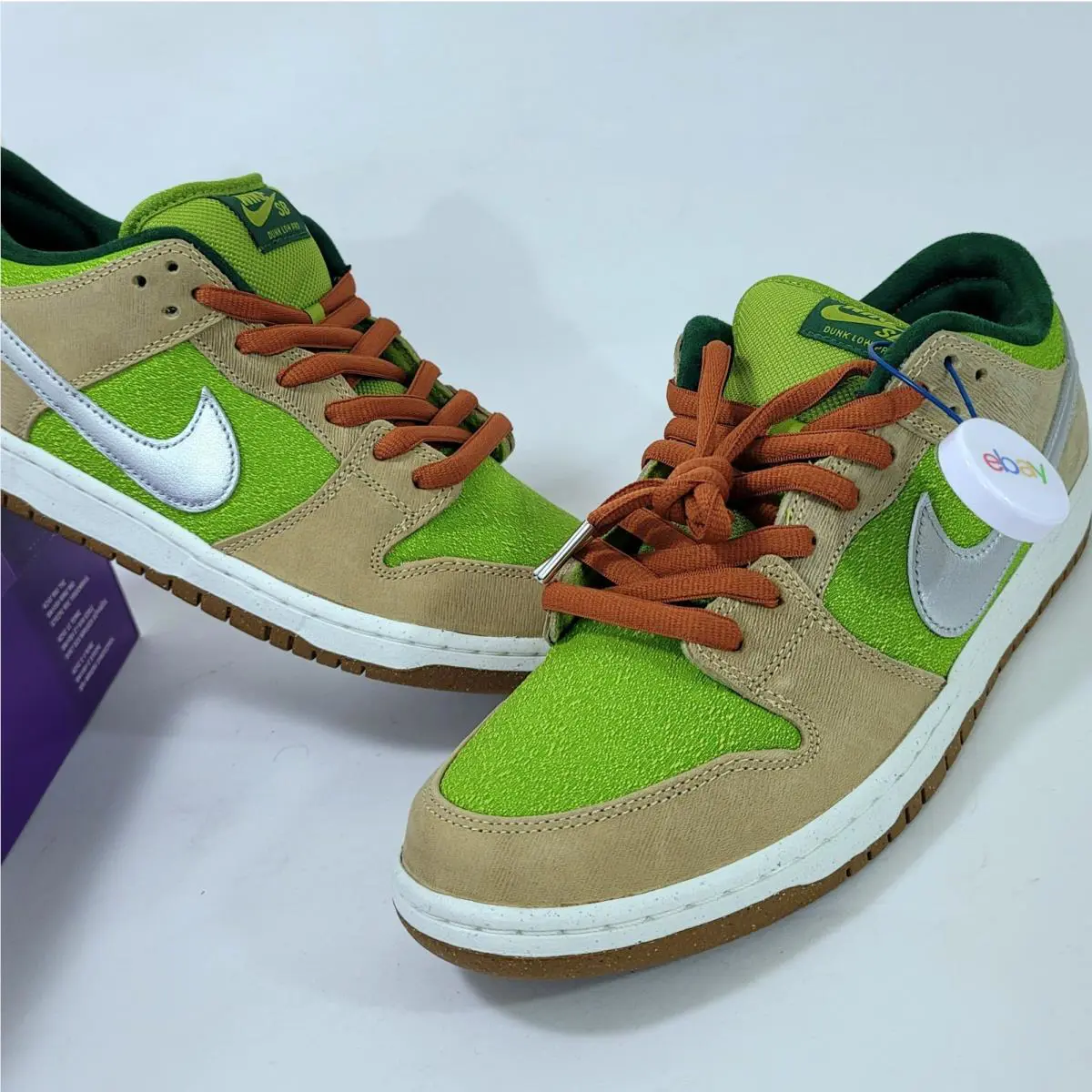 Nike shoes - Nike Dunk Low - Dunk Low - FQ7585-200 - Green 0
