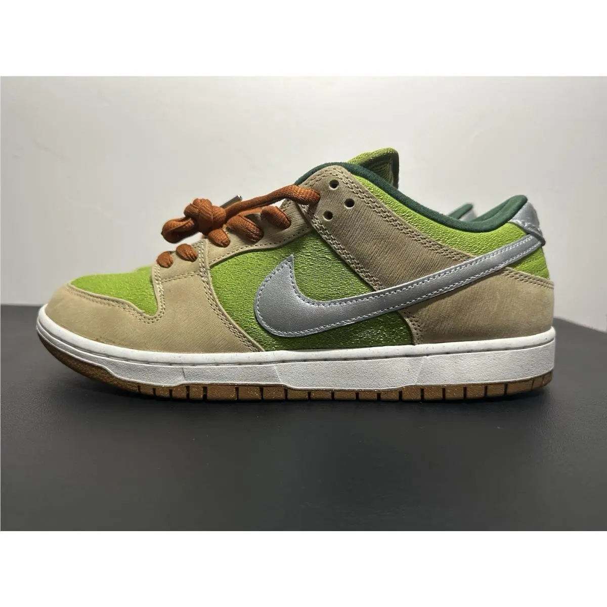 Nike shoes - Nike SB Dunk Low Pro WC - FQ7585-200 - Sesame / Metallic Silver-Pear (UPC: 197597483931) 1