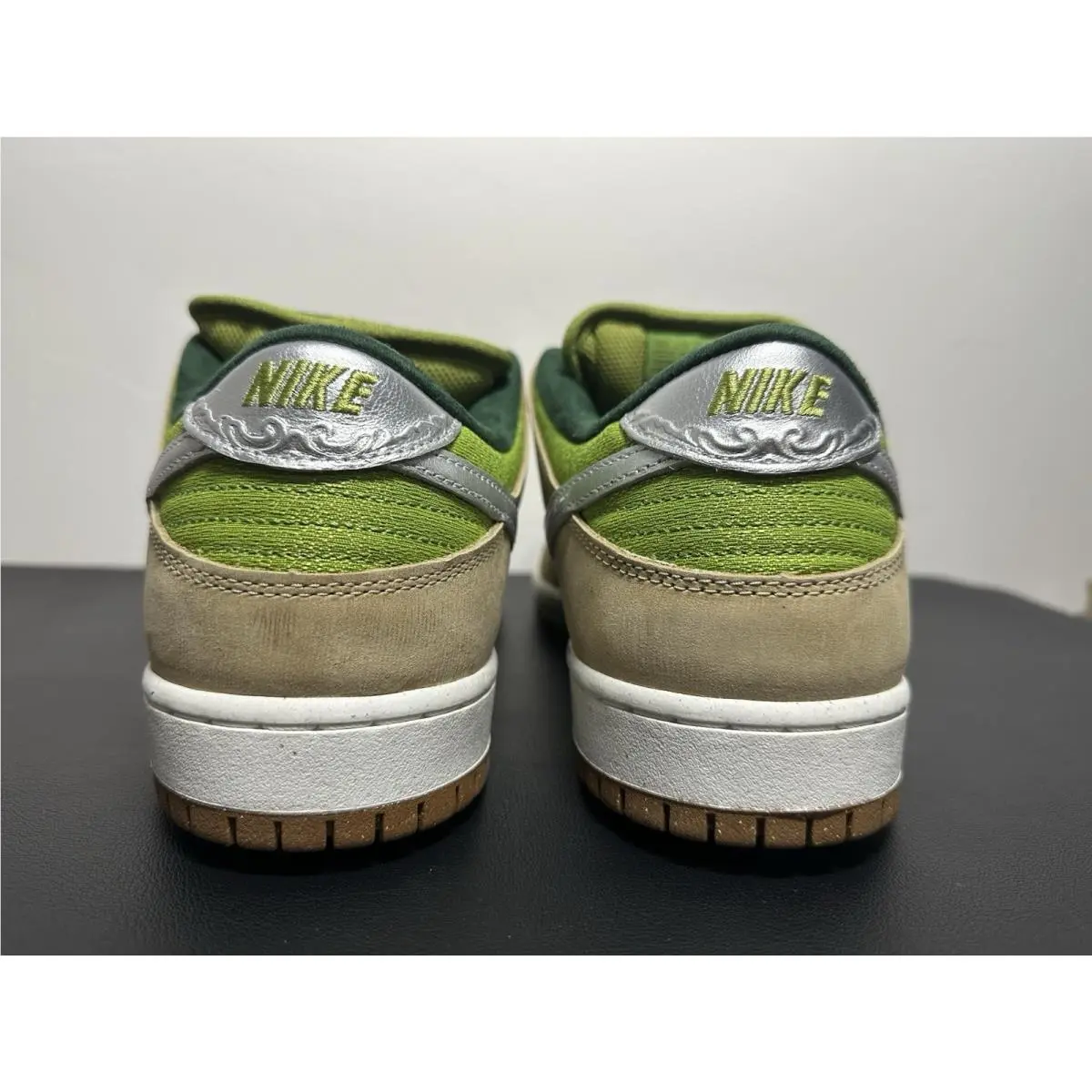 Nike shoes - Nike SB Dunk Low Pro WC - FQ7585-200 - Sesame / Metallic Silver-Pear (UPC: 197597483931) 2