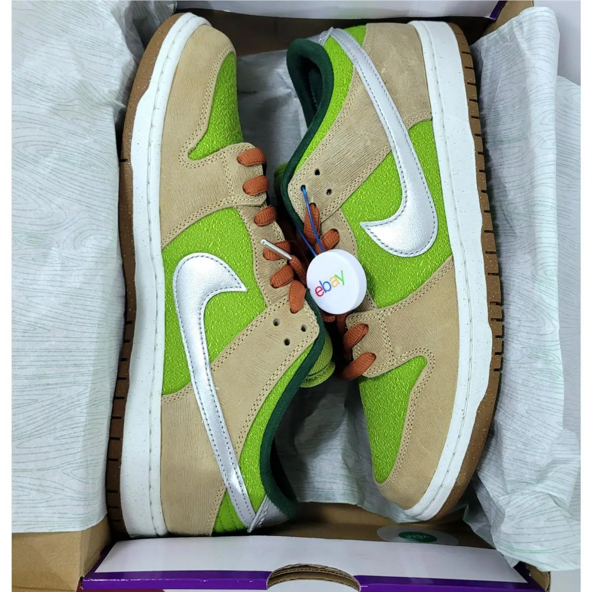 Nike shoes - Nike Dunk Low - Dunk Low - FQ7585-200 - Green 6