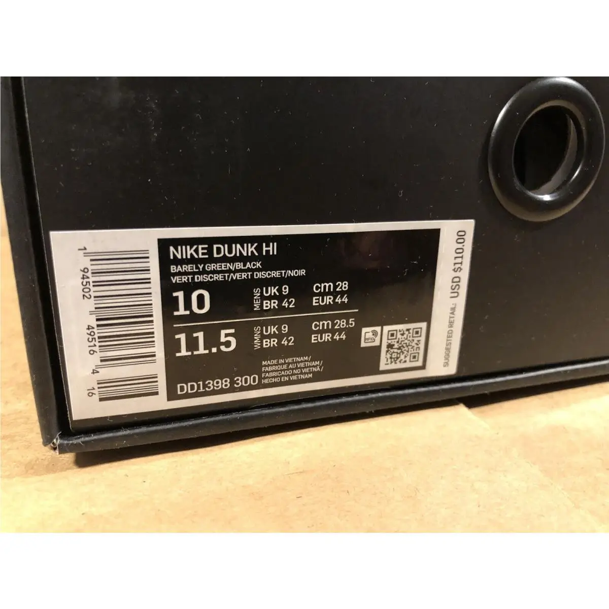 Nike shoes - Nike Dunk - Dunk - DD1398-300 - Green (UPC: 0194502495164) 8