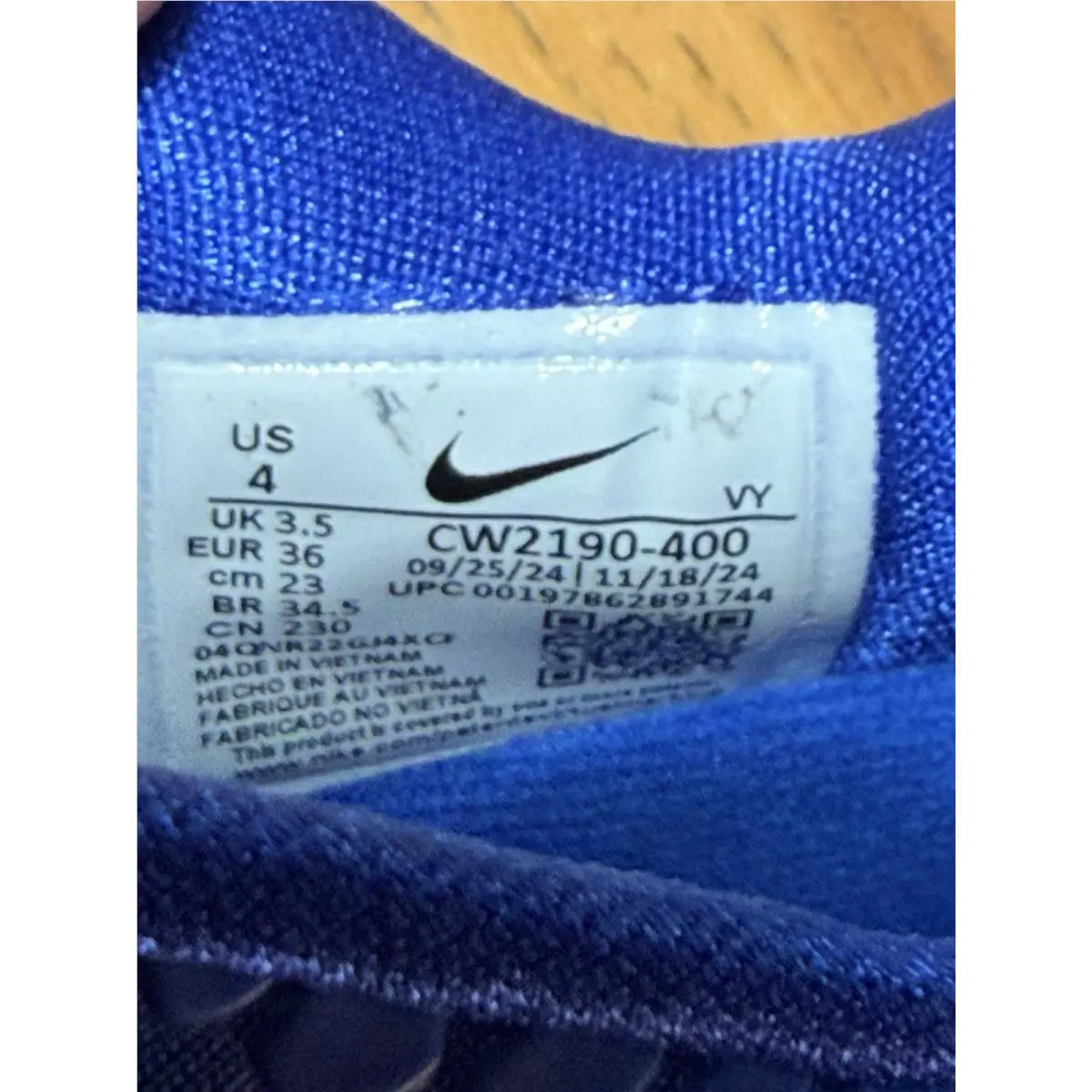 Nike shoes - Nike Kobe 6 - Kobe - CW2190-400 - Blue, Manufacturer: Game Royal/White/University Red 10