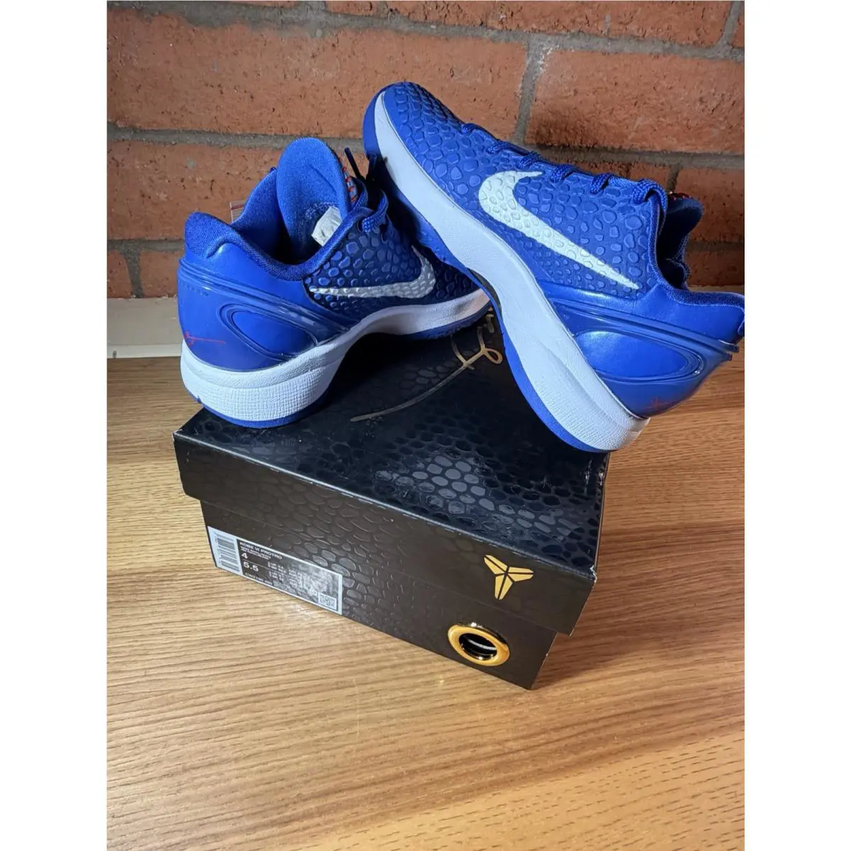 Nike shoes - Nike Kobe 6 - Kobe - CW2190-400 - Blue, Manufacturer: Game Royal/White/University Red 11
