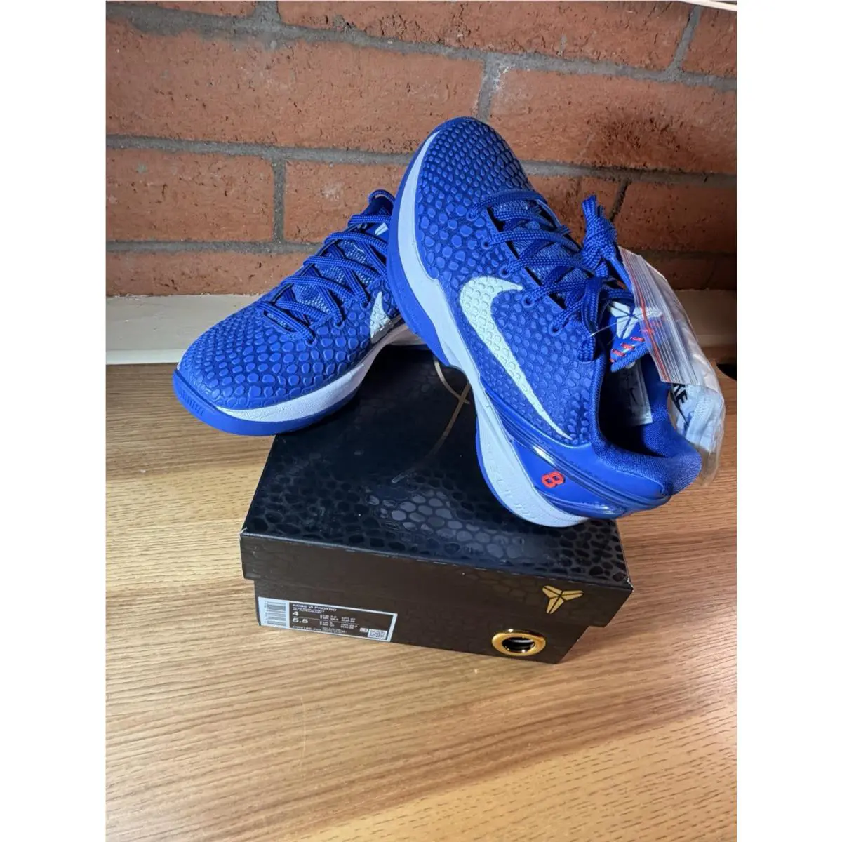 Nike shoes - Nike Kobe 6 - Kobe - CW2190-400 - Blue, Manufacturer: Game Royal/White/University Red 12