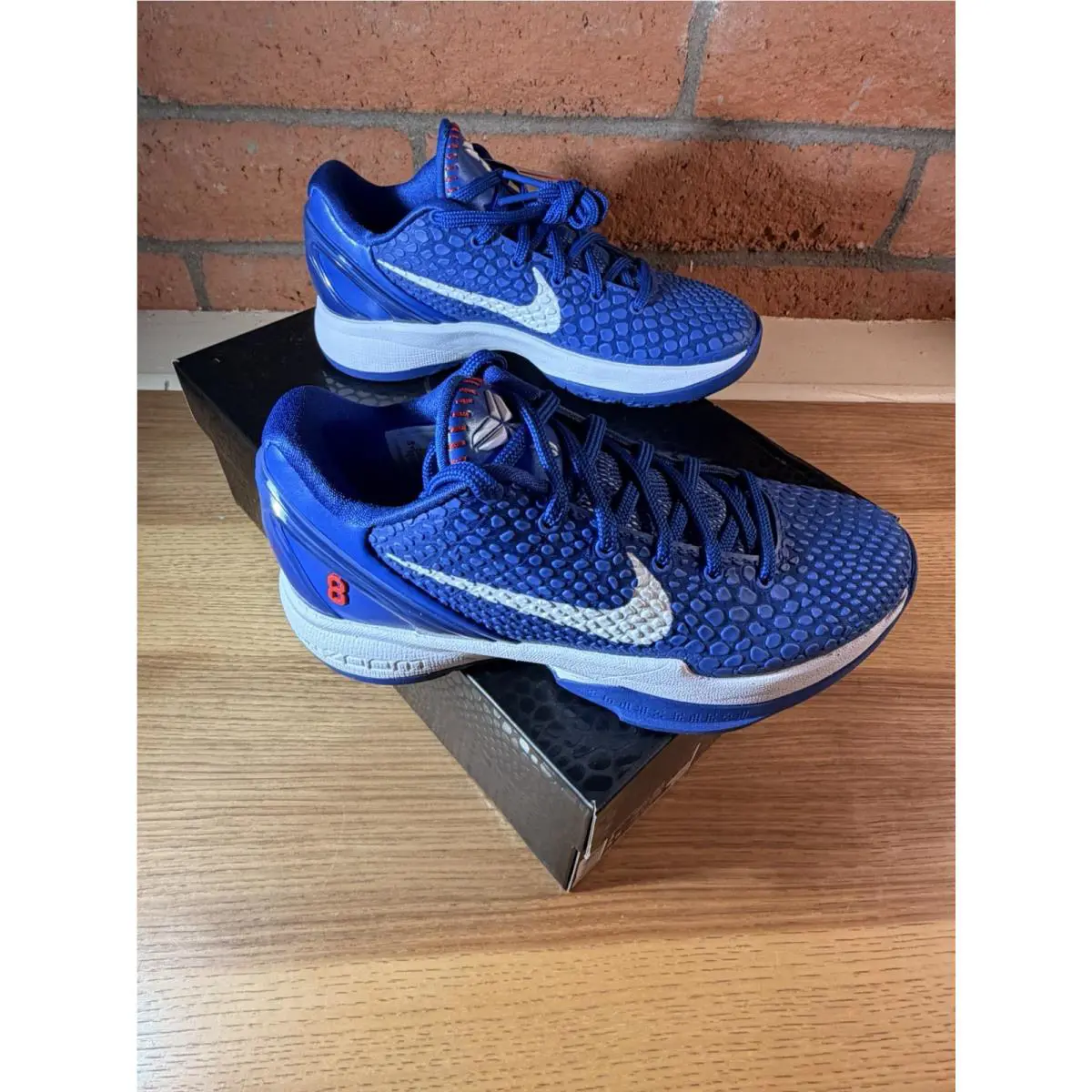 Nike shoes - Nike Kobe 6 - Kobe - CW2190-400 - Blue, Manufacturer: Game Royal/White/University Red 13