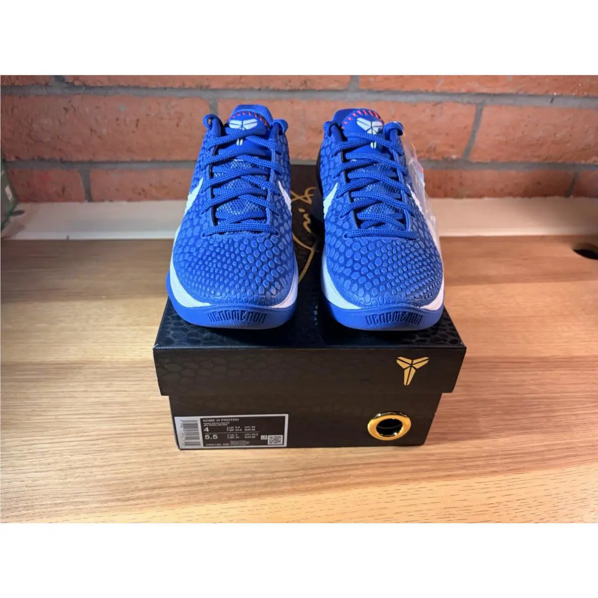 Nike shoes - Nike Kobe 6 - Kobe - CW2190-400 - Blue, Manufacturer: Game Royal/White/University Red 5
