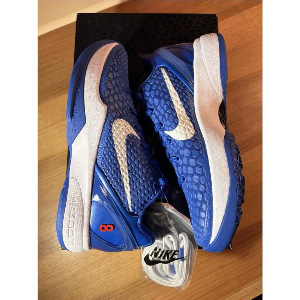 Nike shoes - Nike Kobe 6 - Kobe - CW2190-400 - Blue, Manufacturer: Game Royal/White/University Red 7