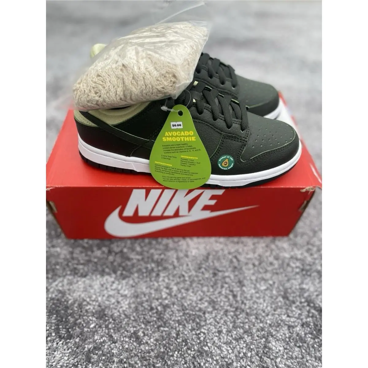 Dunk Low LX Avocado Women Size 5.5 Youth 4 Sequoia Green Fruit DM7606-300 by Nike