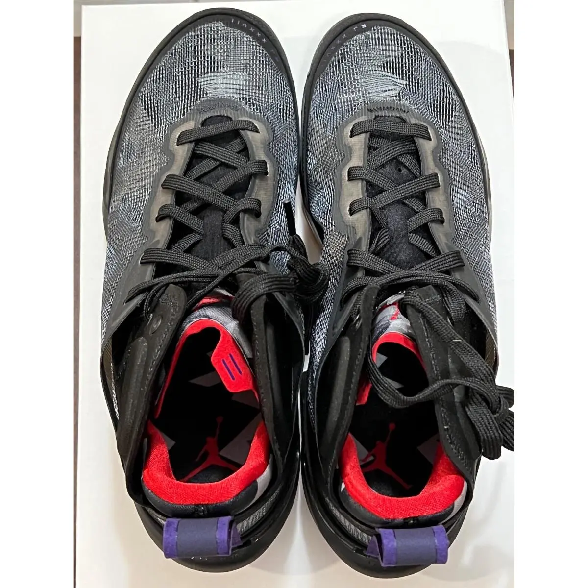 Nike shoes - Air Jordan 37 - Air - DD6958-065 - BLACK/CLUB PURPLE/DARK CHARCOAL/TRUE RED 9
