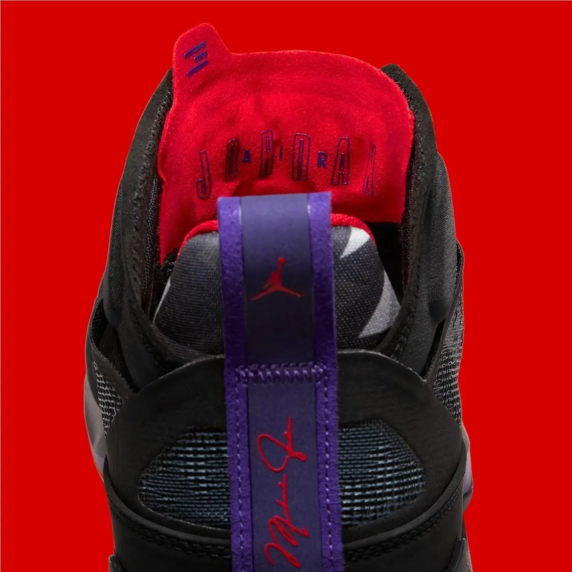 Nike shoes - Air Jordan 37 - Air - DD6958-065 - BLACK/CLUB PURPLE/DARK CHARCOAL/TRUE RED 10