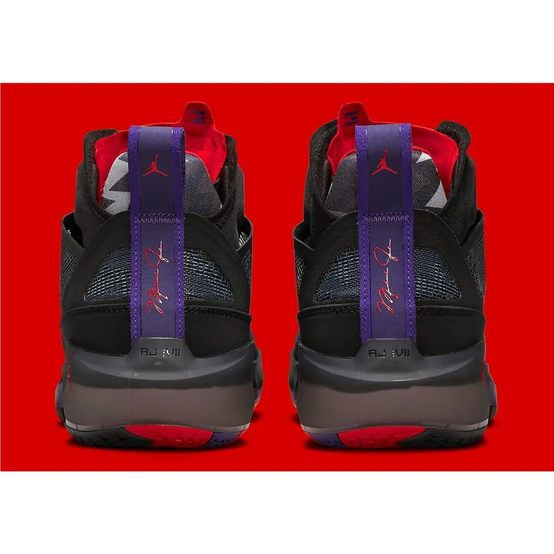 Nike shoes - Air Jordan 37 - Air - DD6958-065 - BLACK/CLUB PURPLE/DARK CHARCOAL/TRUE RED 11