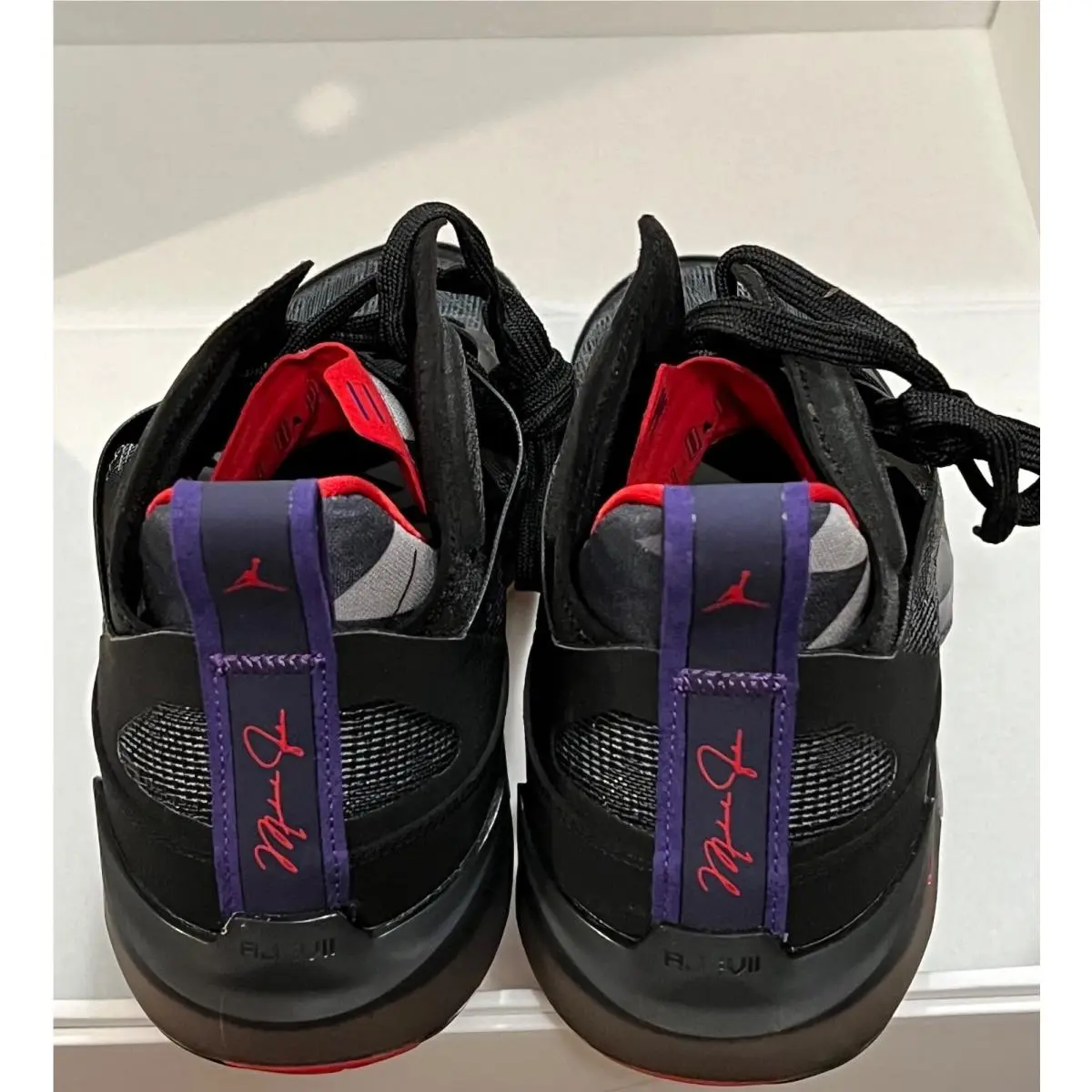Nike shoes - Air Jordan 37 - Air - DD6958-065 - BLACK/CLUB PURPLE/DARK CHARCOAL/TRUE RED 12