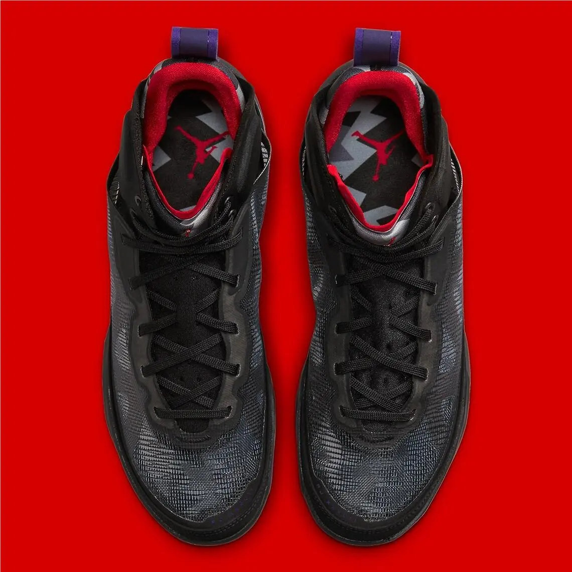 Nike shoes - Air Jordan 37 - Air - DD6958-065 - BLACK/CLUB PURPLE/DARK CHARCOAL/TRUE RED 14