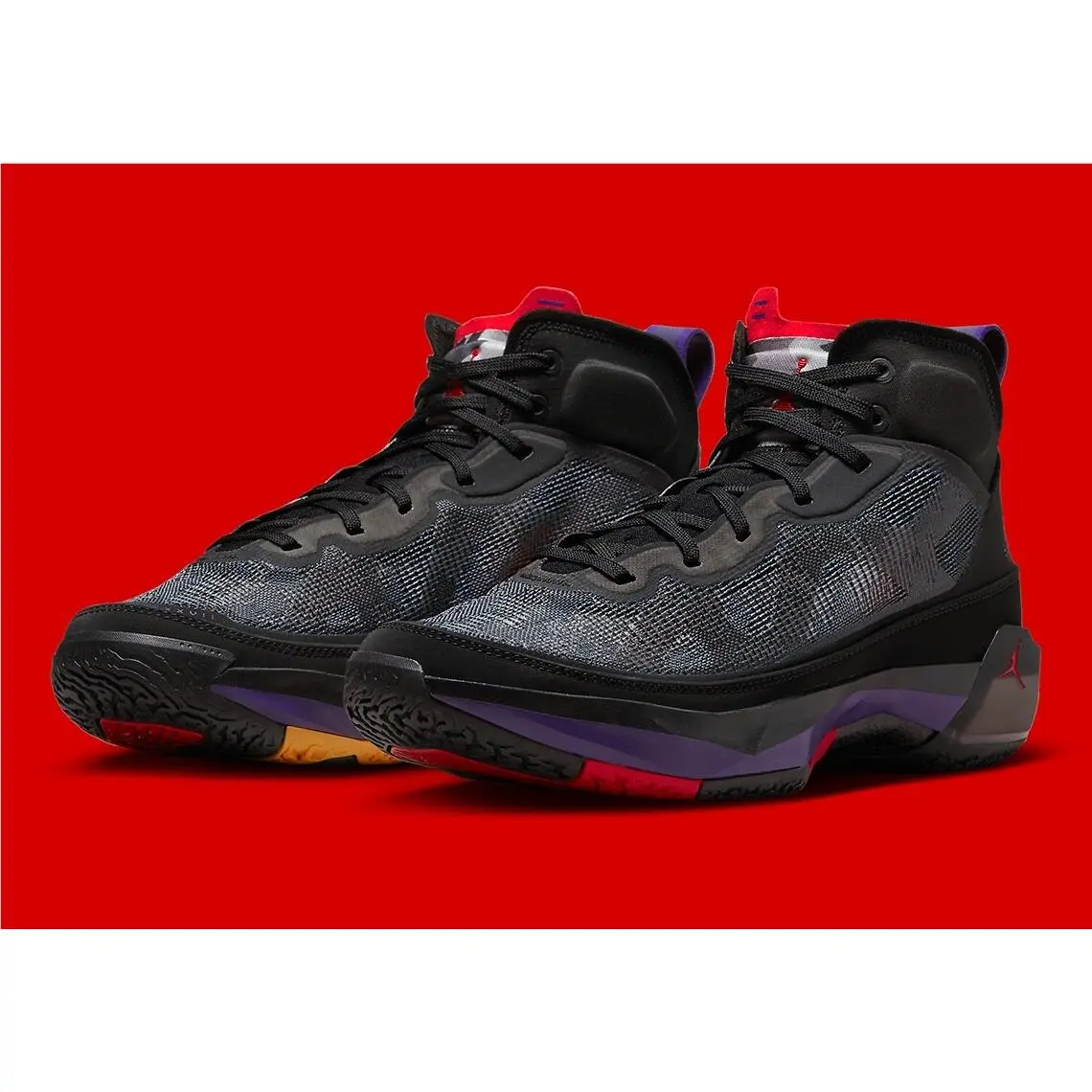 Nike shoes - Air Jordan 37 - Air - DD6958-065 - BLACK/CLUB PURPLE/DARK CHARCOAL/TRUE RED 0