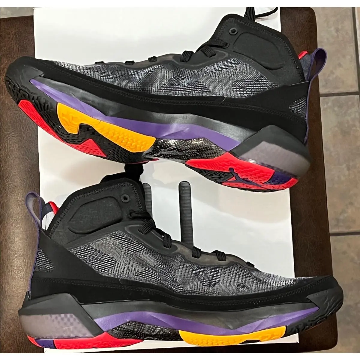 Nike shoes - Air Jordan 37 - Air - DD6958-065 - BLACK/CLUB PURPLE/DARK CHARCOAL/TRUE RED 17