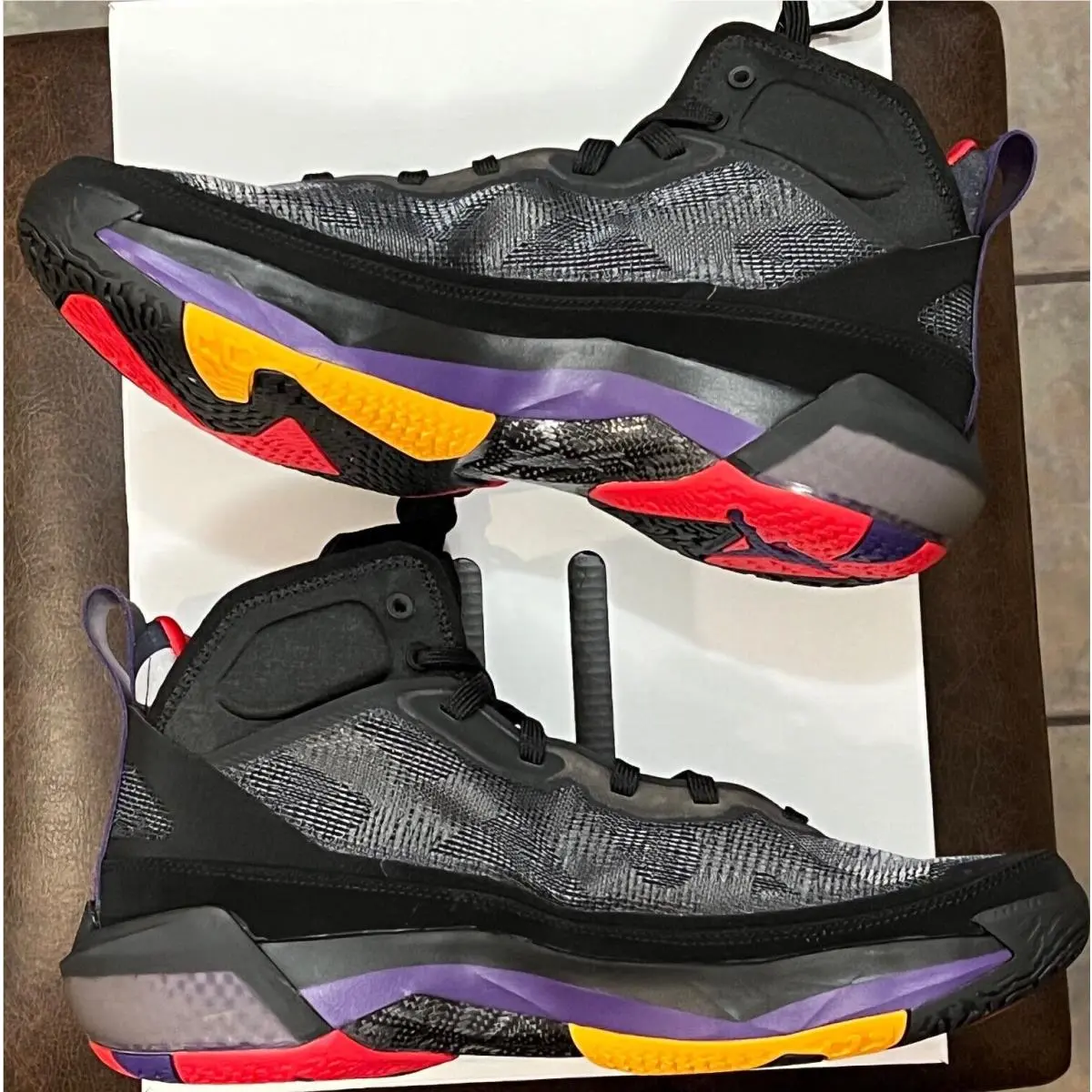 Nike shoes - Air Jordan 37 - Air - DD6958-065 - BLACK/CLUB PURPLE/DARK CHARCOAL/TRUE RED 1