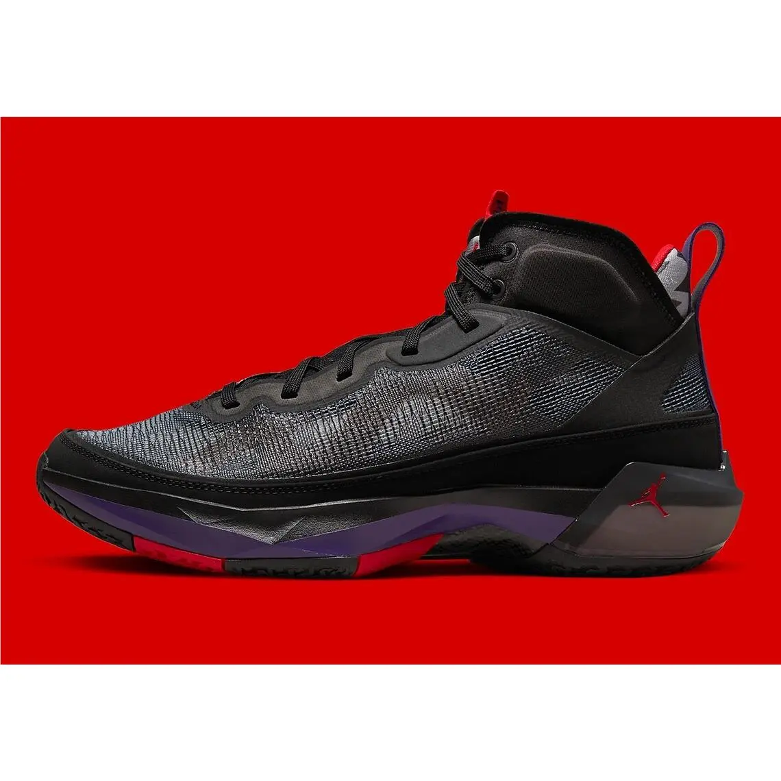 Nike shoes - Air Jordan 37 - Air - DD6958-065 - BLACK/CLUB PURPLE/DARK CHARCOAL/TRUE RED 2