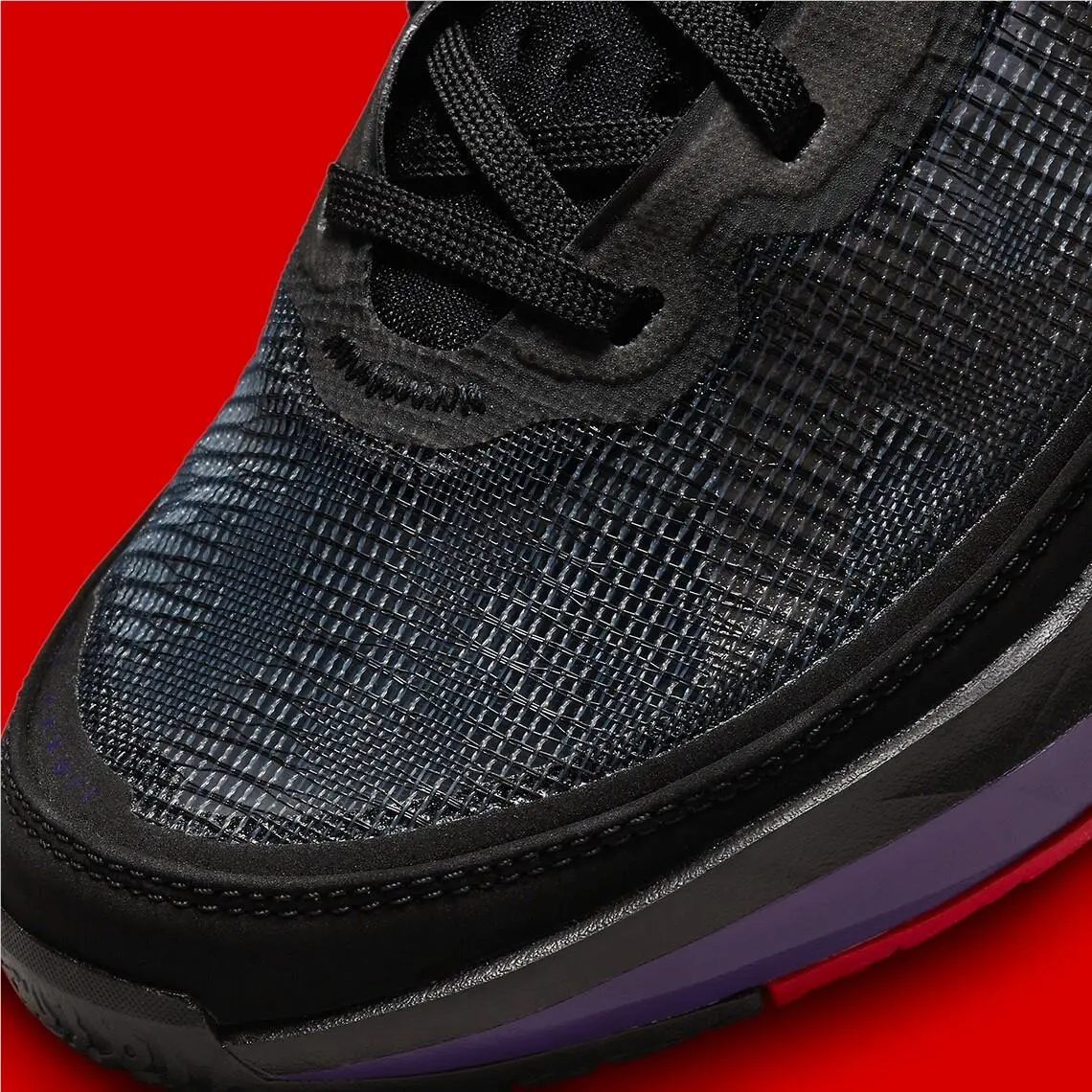 Nike shoes - Air Jordan 37 - Air - DD6958-065 - BLACK/CLUB PURPLE/DARK CHARCOAL/TRUE RED 6