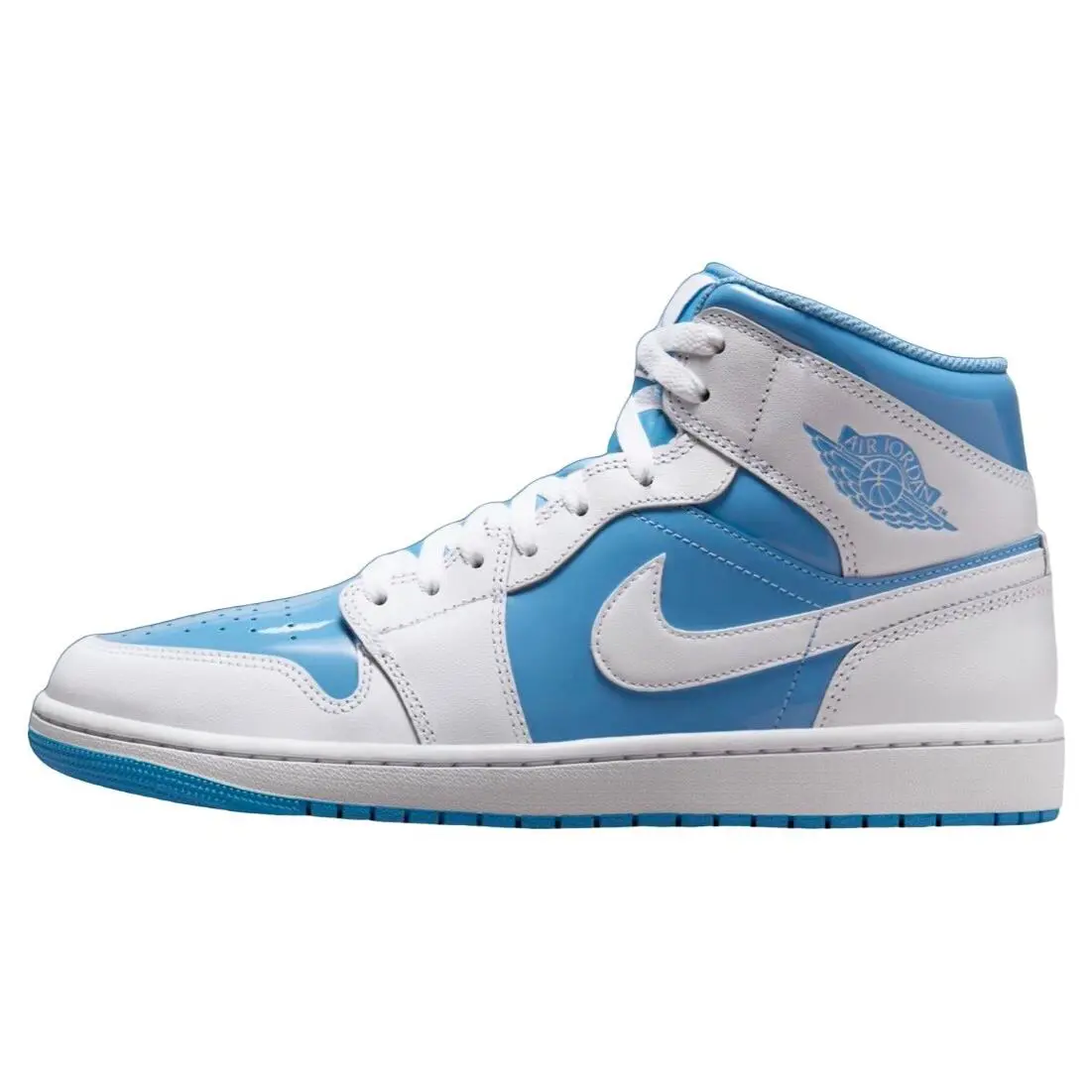 Nike Air Jordan 1 Mid Legend Blue Mens Size 11.5 White FZ2142 114 - Blue
