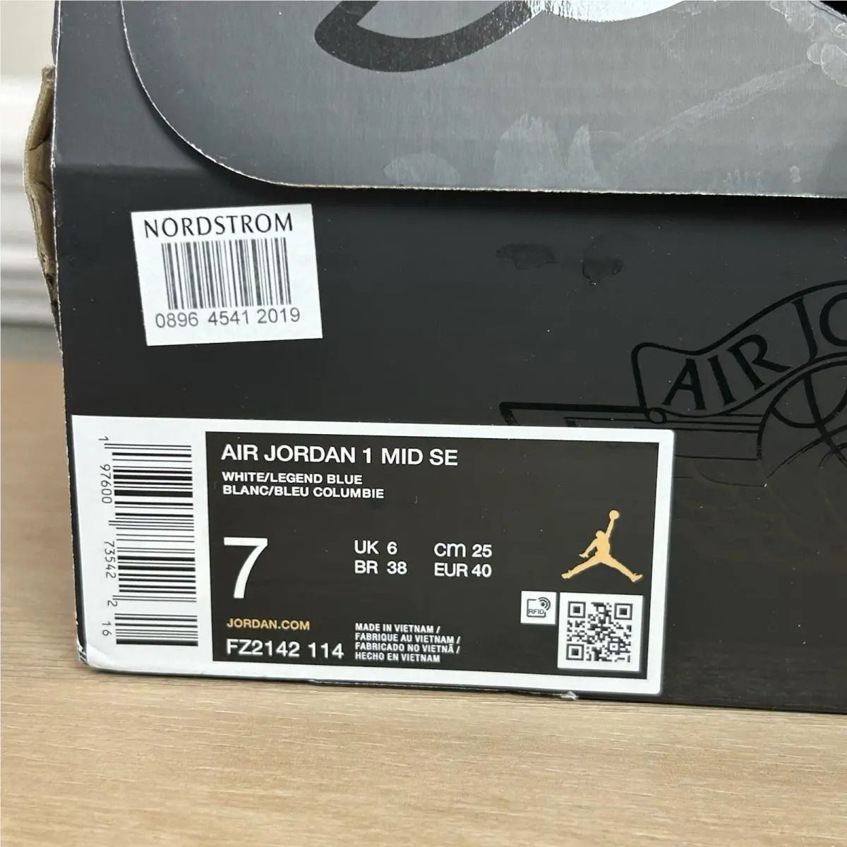 Nike shoes - Air Jordan 1 - Air - FZ2142-114 - Blue 7