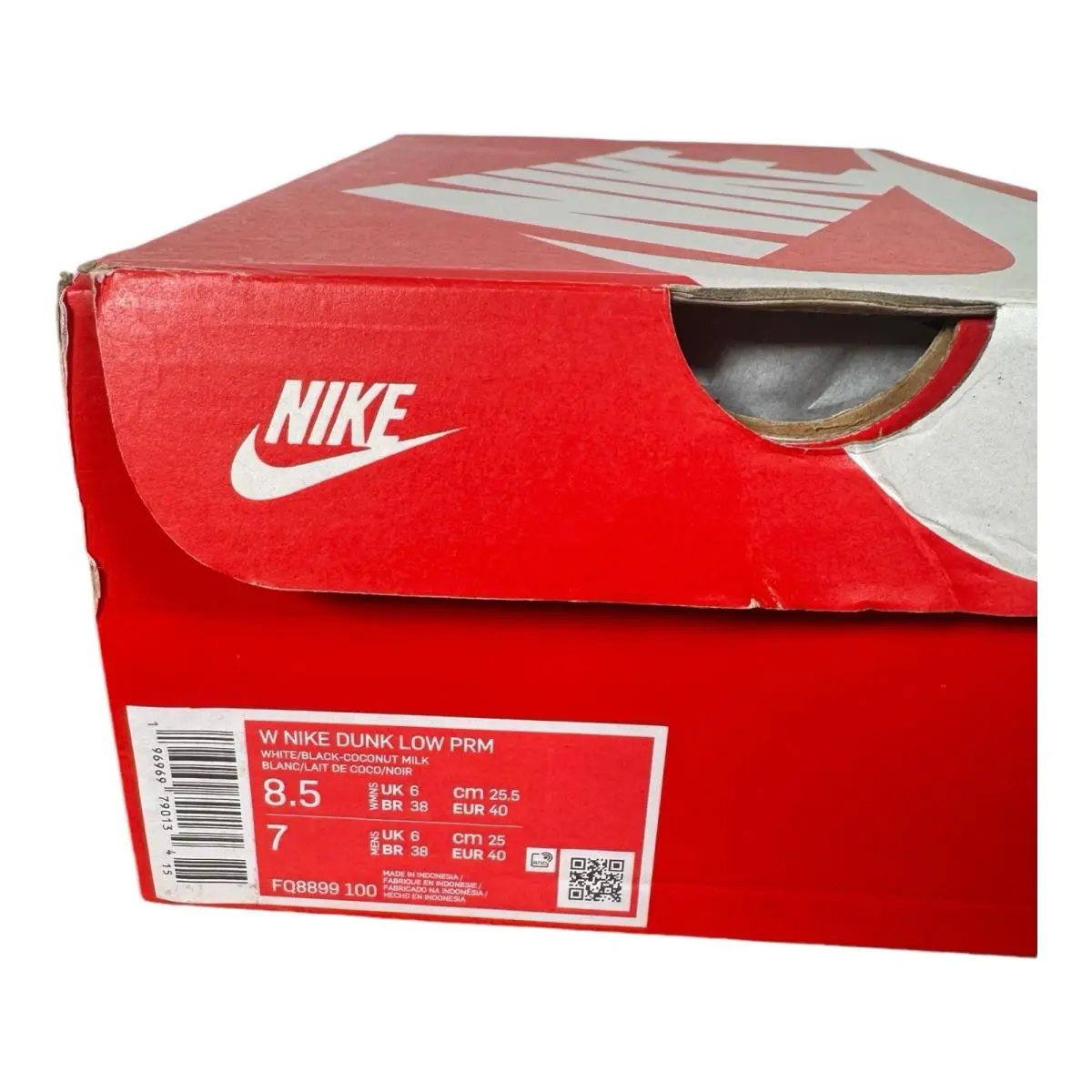 Nike shoes - Nike Dunk Low - Dunk Low - FQ8899100 - White/Black-Coconut Milk 7