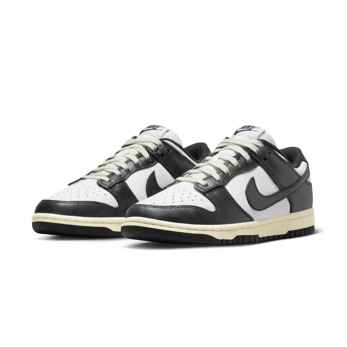 Nike Dunk Low Prm White Black Coconut Milk Panda FQ8899-100 Womens Size 7 - White/Black-Coconut Milk