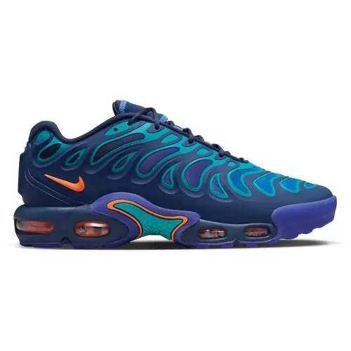 Men Nike Air Max Plus Drift Running Shoes Size 11 Navy Blue Orange FD4290 400 - Blue
