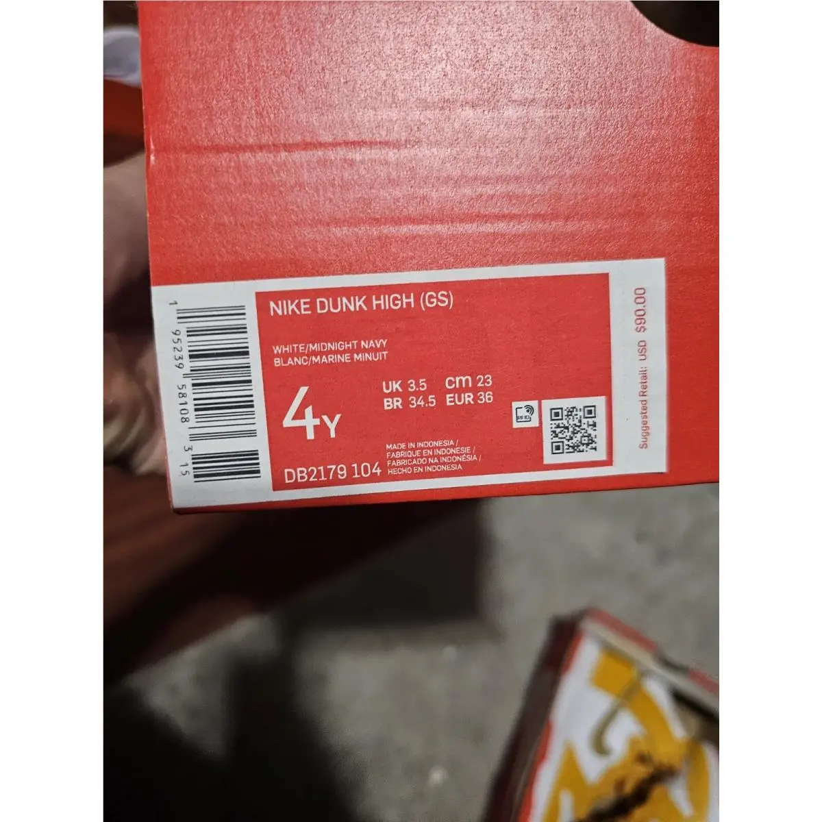Nike shoes - Nike Dunk High - Dunk High - DB2179104 - Blue 5