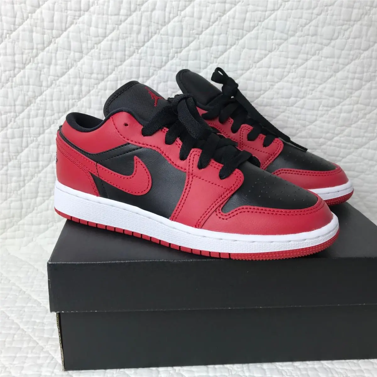 Nike shoes - Air Jordan 1 Low - Air Low - 553560-606 - Gym red/black/white 7