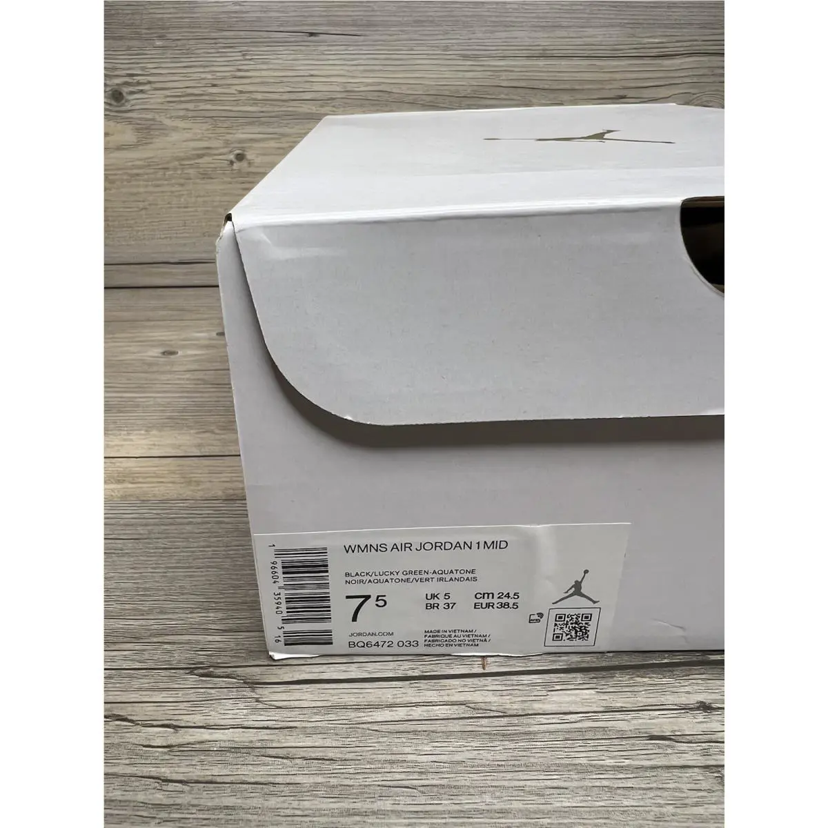 Nike shoes - Nike Air Jordan 1 - Air - BQ6472-033 - Green (UPC: 196604359405) 9