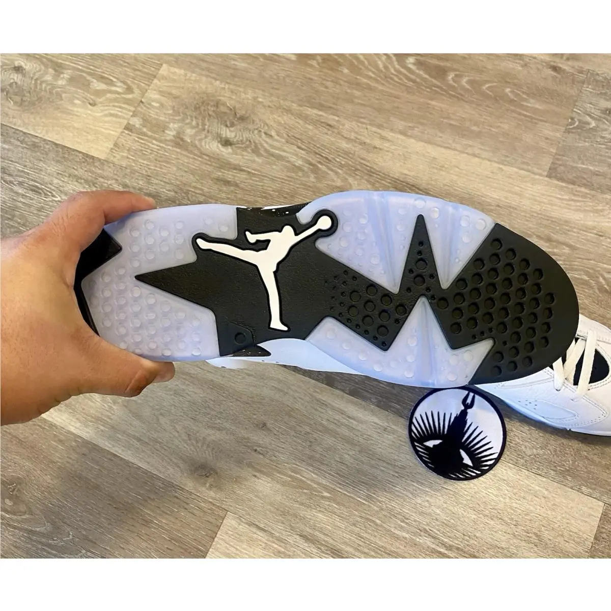Nike shoes - Nike Air Jordan 6 Retro - CT8529-112 - White / Black (UPC: 00197593805270) 9