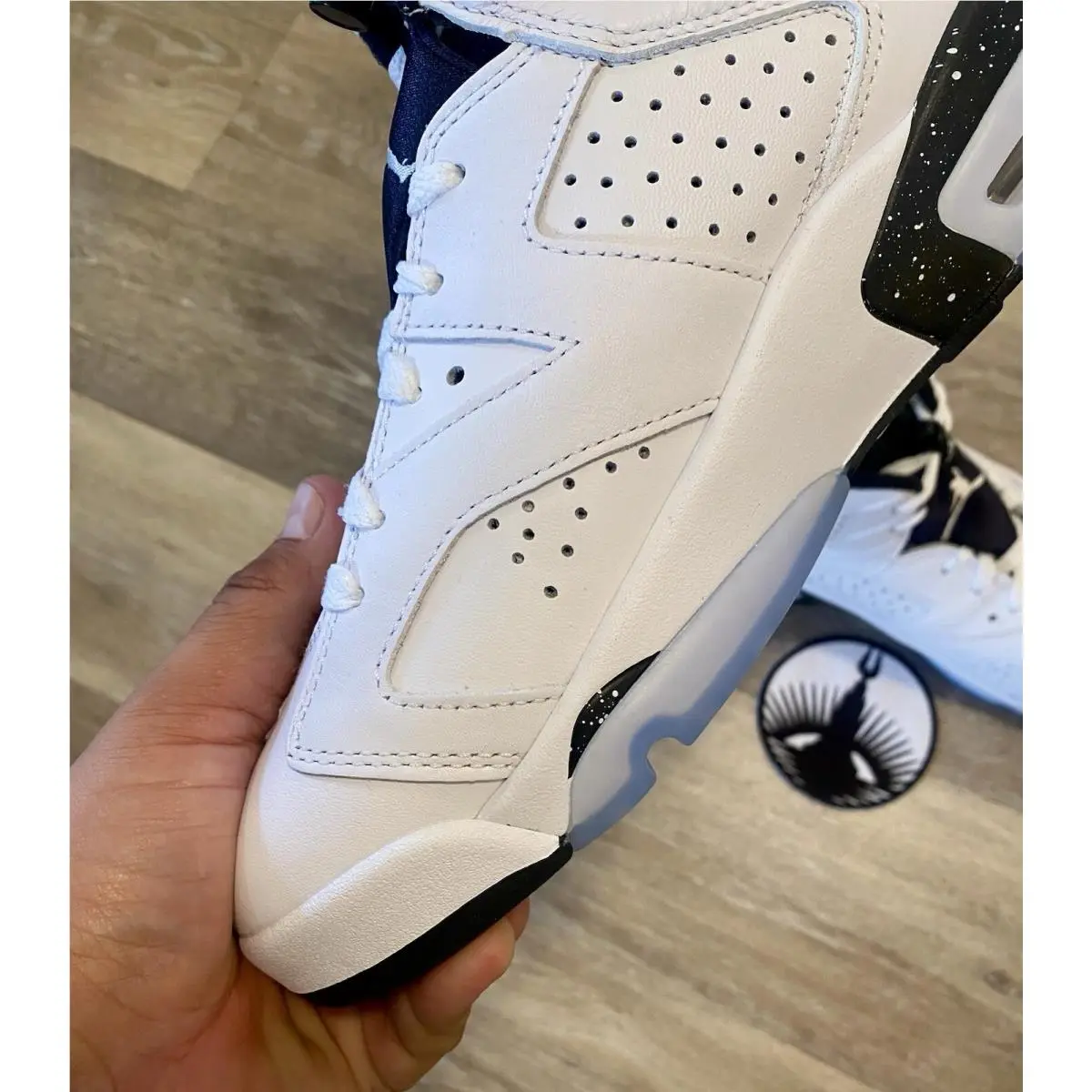 Nike shoes - Nike Air Jordan 6 Retro - CT8529-112 - White / Black (UPC: 00197593805270) 2