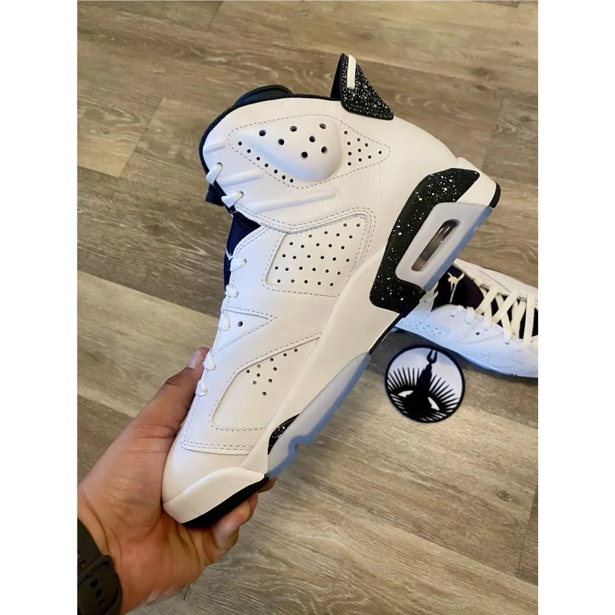 Nike shoes - Nike Air Jordan 6 Retro - CT8529-112 - White / Black (UPC: 00197593805270) 3